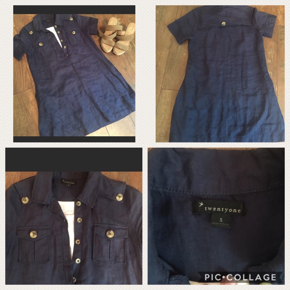 Linen dress